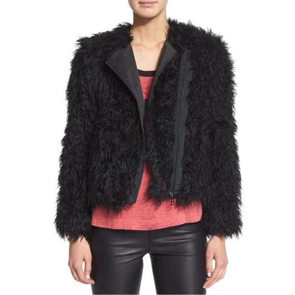 [SOLD] ZADIG&VOLTAIRE Vianna Faux Fur Jacket - Picture 3 of 13